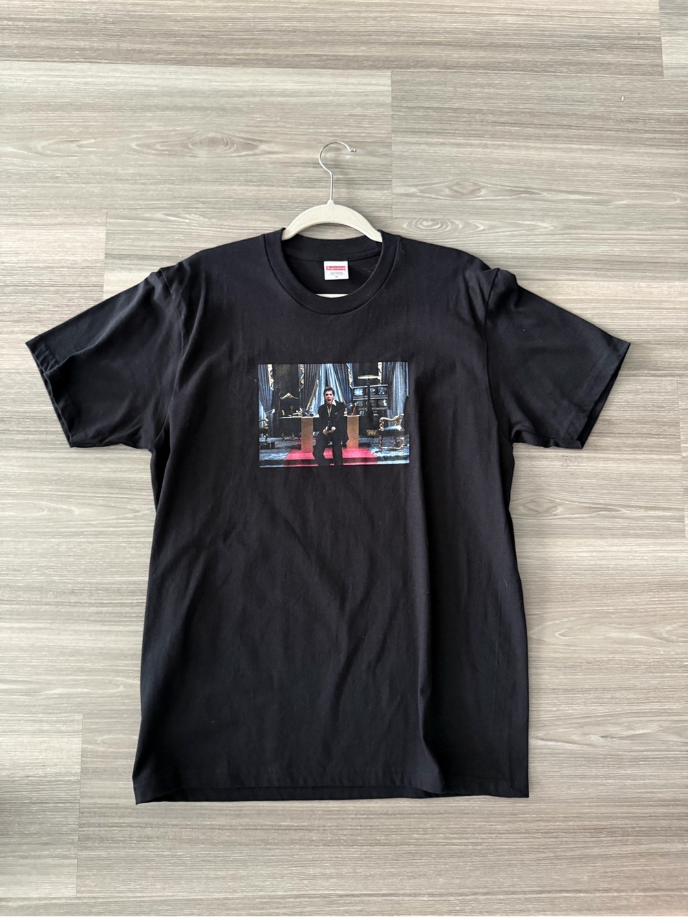Black Supreme Scarface Friends Graphic Tee